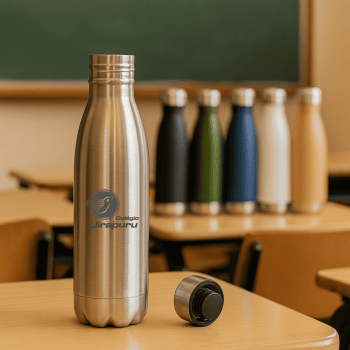 Brinde Presente Dia dos Professores Personalizado Garrafa Squeeze Térmica Personalizada 510 ml MSP94550