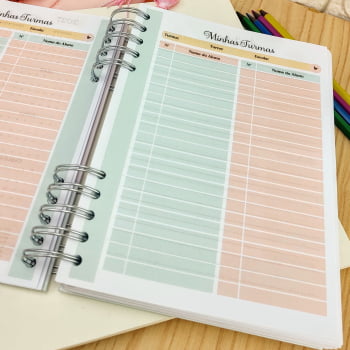Brinde Presente Dia dos Professores Personalizado Kit Agenda e Bloco de Anotações