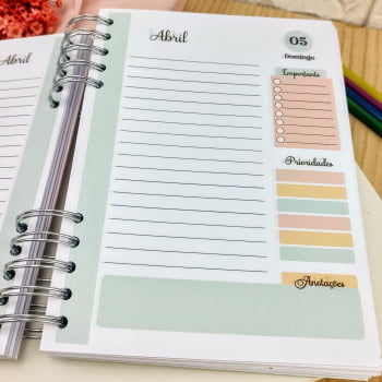 Brinde Presente Dia dos Professores Personalizado Kit Agenda e Bloco de Anotações