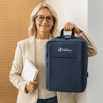 Brinde Presente Dia dos Professores Personalizado Mochila para Notebook 10 Litros Personalizada MSP92085-PROF