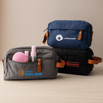 Brinde Presente Dia dos Professores Personalizado Necessaire Personalizada Poliéster X18753-PROF