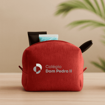 Brinde Presente Dia dos Professores Personalizado Necessaire Personalizada Viagem Maquiagem MSP92365-PROF