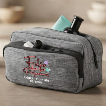 Brinde Presente Dia dos Professores Personalizado Necessaire Viagem MSP92728