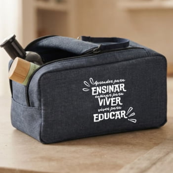 Brinde Presente Dia dos Professores Personalizado Necessaire Viagem MSP92732 Brinde Presente Dia dos Professores Personalizado Necessaire Viagem MSP92732