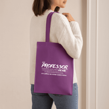 Brinde Presente Dia dos Professores Personalizado Sacola Personalizada Non-woven SP22904-PROF
