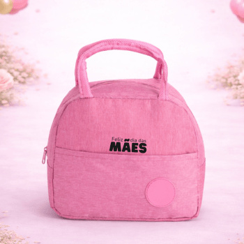 Brinde Dia Das Mães Personalizado Bolsa Térmica 5 Litros Poliéster X18967-MAE Brinde Personalizado