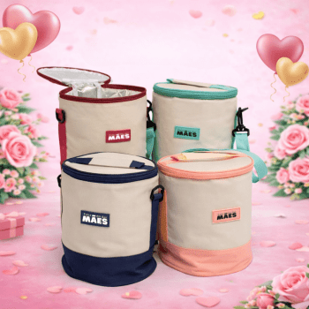 Brinde Dia Das Mães Personalizado Bolsa Térmica Oxford 8L X18866-MAE Brinde Personalizado