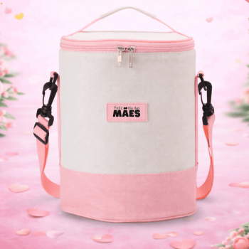 Brinde Dia Das Mães Personalizado Bolsa Térmica Oxford 8L X18866-MAE Brinde Personalizado
