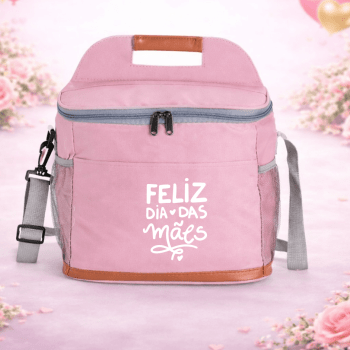 Brinde Dia Das Mães Personalizado Bolsa Térmica Poliéster 11 Litros X18966-MAE Brindes Personalizados