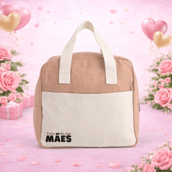 Brinde Dia Das Mães Personalizado Bolsa Térmica Poliéster 8L X09061-MAE Brinde Personalizado