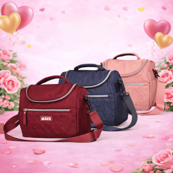 Brinde Dia Das Mães Personalizado Bolsa Térmica Poliéster 9 Litros X08239-MAE Brindes Personalizados