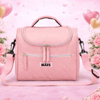 Brinde Dia Das Mães Personalizado Bolsa Térmica Poliéster 9 Litros X08239-MAE Brindes Personalizados