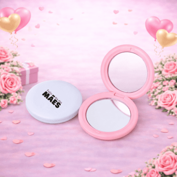 Brinde Dia Das Mães Personalizado Espelho Plástico Duplo X18945-MAE Brindes Personalizados