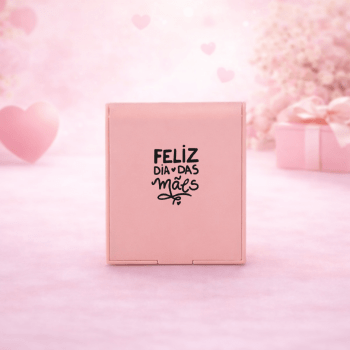 Brinde Dia Das Mães Personalizado Espelho Plástico Quadrado X06036-MAE Brinde Personalizado