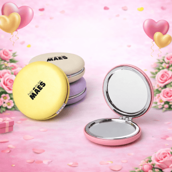 Brinde Dia Das Mães Personalizado Espelho Poliuretano Duplo X18830-MAE Brindes Personalizados