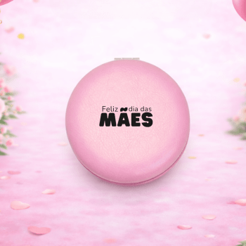 Brinde Dia Das Mães Personalizado Espelho Poliuretano Duplo X18830-MAE Brindes Personalizados
