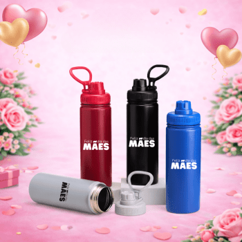 Brinde Dia Das Mães Personalizado Garrafa Inox 750 ML X18939-MAE Brindes Personalizados