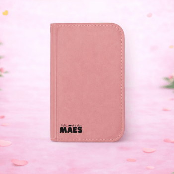 Brinde Dia Das Mães Personalizado Kit Manicure Couro Sintético 10 Peças X18900-MAE Brinde Personalizado