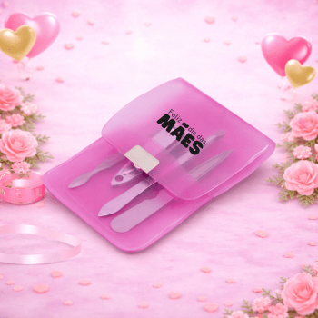 Brinde Dia Das Mães Personalizado Kit Manicure PVC 4 Peças SP94857-MAE Brindes Personalizados