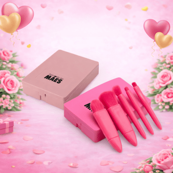 Brinde Dia Das Mães Personalizado Kit Pincel Plástico 5 Peças X18874-MAE Brindes Personalizados