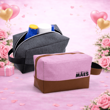 Brinde Dia Das Mães Personalizado Necessaire Nylon X15050-MAE Brindes Personalizados