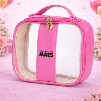 Brinde Dia Das Mães Personalizado Necessaire PVC Impermeável X18647M-MAE Brinde Personalizado