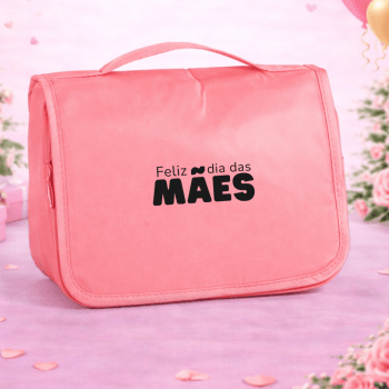 Brinde Dia Das Mães Personalizado Necessaire Sarja X18508-MAE Brinde Personalizado