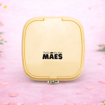 Brinde Dia Das Mães Personalizado Porta Joias Plástico Com Espelho X18926-MAE Brinde Personalizado
