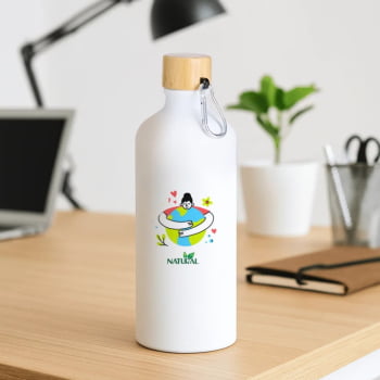 Dia das Mães Personalizado Garrafa em Alumínio 1L SMAS-01900-MAE Brindes Personalizados 