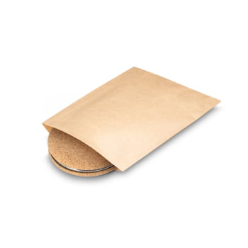 Espelho de Bolso Personalizado Cortiça SP94898 Brindes Personalizados