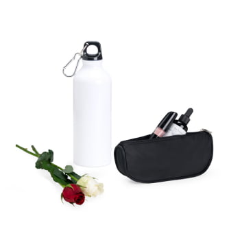 Kit Dia das Mães Personalizado Garrafa e Necessaire SMKT-90415-MAE Brindes Personalizados