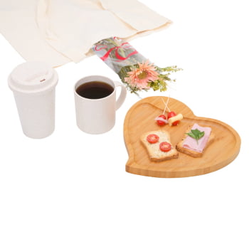 Kit Dia das Mães Personalizado Petisqueira e Acessórios SMKT-90416-MAE Brindes Personalizados