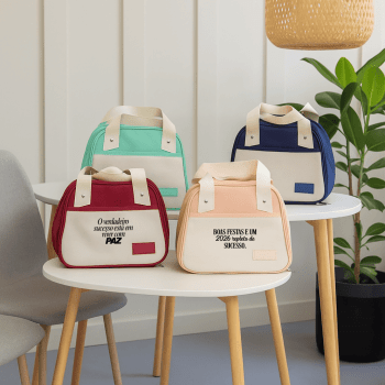 Brinde Natal Final de Ano Personalizada Bolsa Térmica Nylon 5L X18867