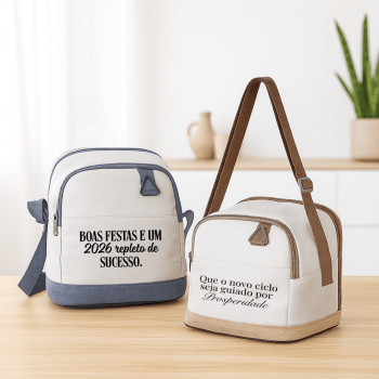 Brinde Natal Final de Ano Personalizada Bolsa Térmica Poliéster 600D Dois Compartimentos BT314 Brinde Natal Final de Ano Personalizada Bolsa Térmica Poliéster 600D Dois Compartimentos BT314