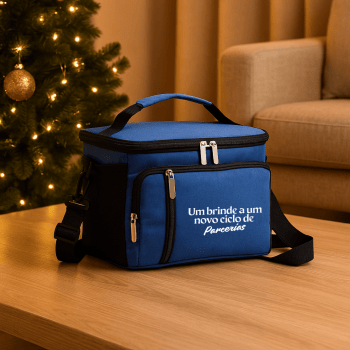 Brinde Natal Final de Ano Personalizada Bolsa Térmica Poliéster 9L X04385 Brinde Natal Final de Ano Personalizada Bolsa Térmica Poliéster 9L X04385