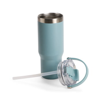 Brinde Natal Final de Ano Personalizada Copo Térmico em Aço Inox 900ml Aço Inox X18969