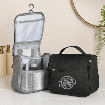 Brinde Natal Final de Ano Personalizada Necessaire Nylon Oxford X18507 Brinde Natal Final de Ano Personalizada Necessaire Nylon Oxford X18507