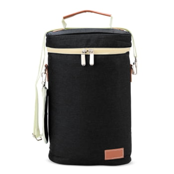 Brinde Natal Final de Ano Personalizada Porta Garrafas Térmico Duplo X18865