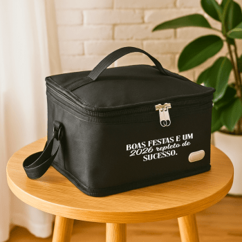 Brinde Natal Final de Ano Personalizado Bolsa Térmica Nylon 4L X18503