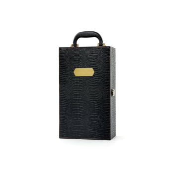 Brinde Natal Final de Ano Personalizado Kit Vinho com Maleta 4 Peças X03495