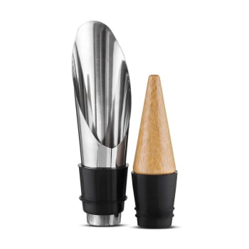 Brinde Natal Final de Ano Personalizado Kit Vinho Personalizado Cortiça 4 Peças ASIKV0150