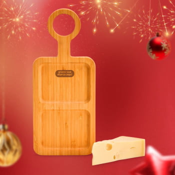 Brinde Natal Final de Ano Personalizado Petisqueira Bambu SMPD-04063 Brinde Natal Final de Ano Personalizado Petisqueira Bambu SMPD-04063