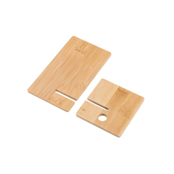 Suporte de Celular Personalizado Bambu SP93639 Brindes Personalizados